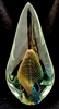 Scott Hartley  Dichroic Arrowhead Glass Sculpture