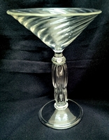 Tyler Kimball  Hand Blown Martini Ball Glass