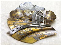 Mary Ann and Malcolm Owen House Pin