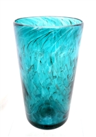 Brad Smith Hand Blown Kelp Forest Pint Glass