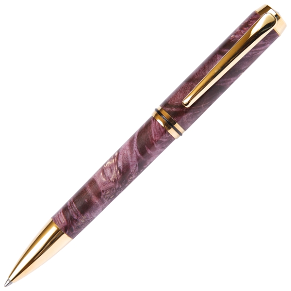 Baron Ballpoint Pen - Purple Box Elder by Lanier Pens, lanierpens, lanierpens.com, wndpens, WOOD N DREAMS, Pensbylanier