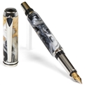 Baron Fountain Pen - Black Pearl by Lanier Pens, lanierpens, lanierpens.com, wndpens, WOOD N DREAMS, Pensbylanier