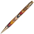 Comfort Twist Pen - Festival Color Grain by Lanier Pens, lanierpens, lanierpens.com, wndpens, WOOD N DREAMS, Pensbylanier