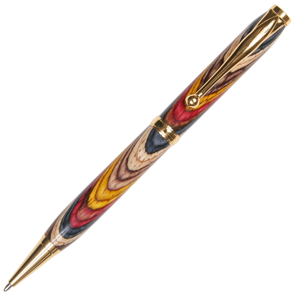 Comfort Twist Pen - Festival Color Grain by Lanier Pens, lanierpens, lanierpens.com, wndpens, WOOD N DREAMS, Pensbylanier