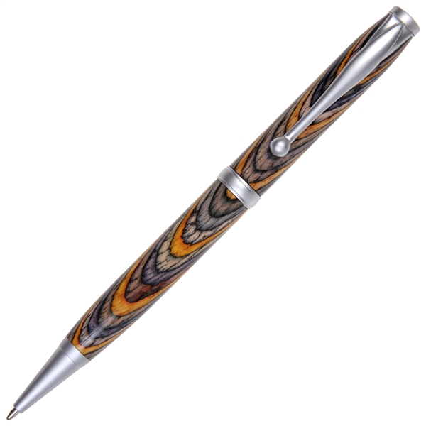 Comfort Twist Pen - Goldrush Color Grain by Lanier Pens, lanierpens, lanierpens.com, wndpens, WOOD N DREAMS, Pensbylanier