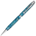 Comfort Twist Pen - Turquoise Box Elder by Lanier Pens, lanierpens, lanierpens.com, wndpens, WOOD N DREAMS, Pensbylanier