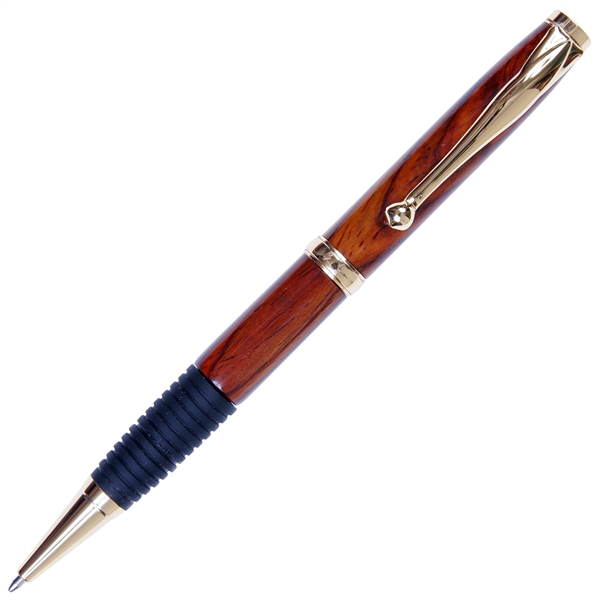 Comfort Twist Pen - Comfort Twist Pen with Grip-Cocobolo by Lanier Pens, lanierpens, lanierpens.com, wndpens, WOOD N DREAMS, Pensbylanier