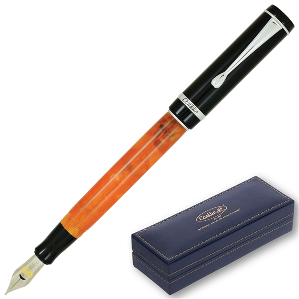 Conklin Duragraph Fountain Pen - Orange Nights (CK71370) By Lanier Pens