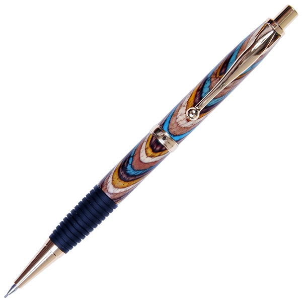 Comfort Pencil with Grip - Southwest Color Grain by Lanier Pens, lanierpens, lanierpens.com, wndpens, WOOD N DREAMS, Pensbylanier