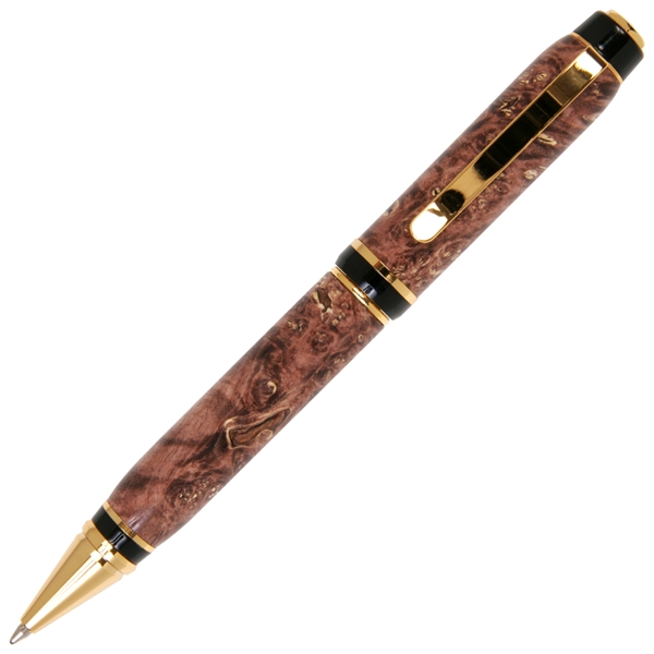 Cigar Twist Pen - Brown Box Elder by Lanier Pens, lanierpens, lanierpens.com, wndpens, WOOD N DREAMS, Pensbylanier