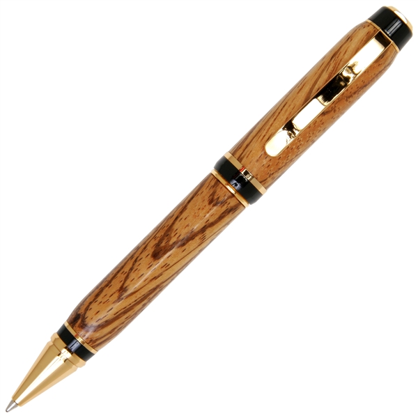 Cigar Twist Pen - Zebrawood by Lanier Pens, lanierpens, lanierpens.com, wndpens, WOOD N DREAMS, Pensbylanier