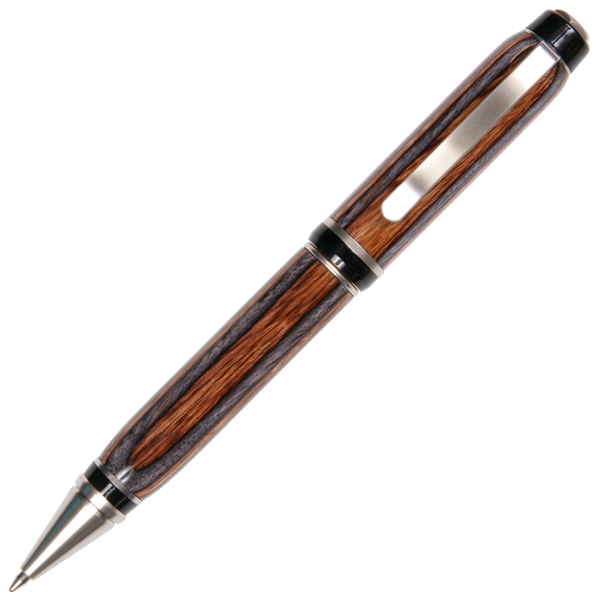 Cigar Twist Pen - Black & Brown by Lanier Pens, lanierpens, lanierpens.com, wndpens, WOOD N DREAMS, Pensbylanier