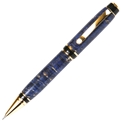 Cigar Twist Pencil - Blue Box Elder by Lanier Pens, lanierpens, lanierpens.com, wndpens, WOOD N DREAMS, Pensbylanier