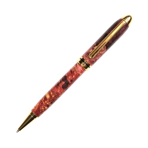 Designer Twist Pen - Purple Box Elder by Lanier Pens, lanierpens, lanierpens.com, wndpens, WOOD N DREAMS, Pensbylanier