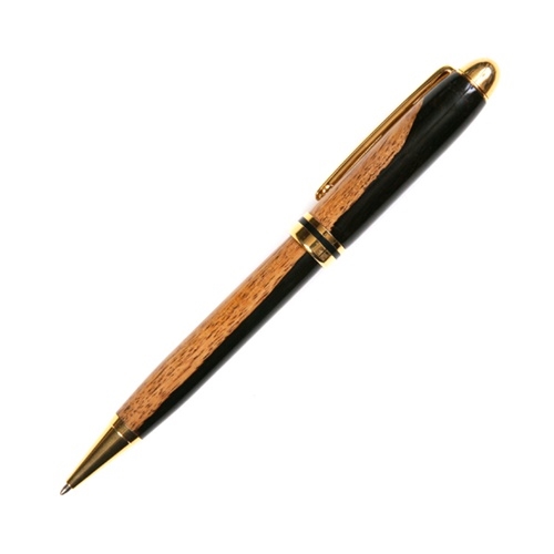 Designer Twist Pen - Two-Tone Blackwood by Lanier Pens, lanierpens, lanierpens.com, wndpens, WOOD N DREAMS, Pensbylanier