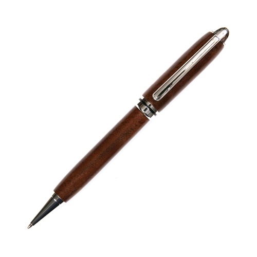 Designer Twist Pen - Walnut Claro by Lanier Pens, lanierpens, lanierpens.com, wndpens, WOOD N DREAMS, Pensbylanier