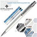 Diplomat Magnum Ball Point Pen - Pearl White