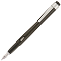 Diplomat Magnum Fountain Pen - Crow Black by Lanier Pens, wndpens