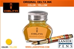 Delta Fountain Pen Ink - Yellow