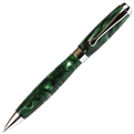 Green & Black Marbleized Gloss Body Ballpoint Pen by Lanier Pens
