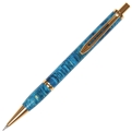 Longwood Pencil - Turquoise Box Elder by Lanier Pens, lanierpens, lanierpens.com, wndpens, WOOD N DREAMS, Pensbylanier