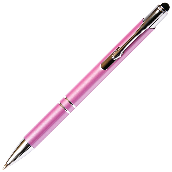 Budget Friendly Stylus JJ Ballpoint Pen - Pink with Medium Tip Point By Lanier Pens