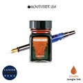 Monteverde G309GI 30 ml Jungle Fountain Pen Ink Bottle - Giraffe (Orange)