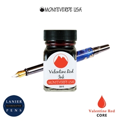 Monteverde G309VR 30 ml Core Fountain Pen Ink Bottle- Valentine Red