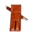 Tan Double Leather Pen Holder by Lanier Pens, lanierpens, lanierpens.com, wndpens, WOOD N DREAMS, Pensbylanier