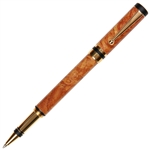 Classic Elite Rollerball Pen - Afzilia Snakeskin by Lanier Pens, lanierpens, lanierpens.com, wndpens, WOOD N DREAMS, Pensbylanier