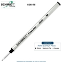 6 Pack - Schmidt 6040 FineLiner Fiber Tip Metal Refill - Black Ink (Medium Tip 1.00mm) by Lanier Pens, Wood N Dreams