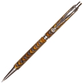 Slimline Pencil - Goldrush Color Grain by Lanier Pens, lanierpens, lanierpens.com, wndpens, WOOD N DREAMS, Pensbylanier