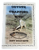 J.C Conner - Coyote Trapping with Dirt Hole Sets Video