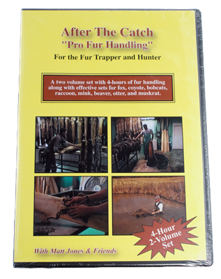 Matt Jones - After the Catch - Pro Fur Handling for the Fur Trapper & Hunter DVD