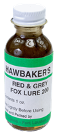 Hawbaker's Red & Grey Fox Lure 200