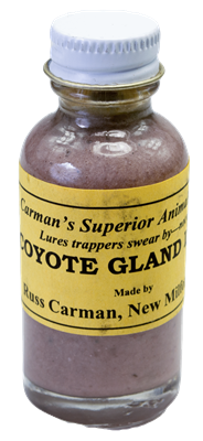 Carman's Coyote Gland Lure