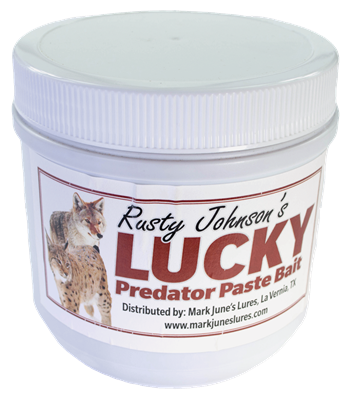 Rusty Johnson's Lucky Predator Paste Bait