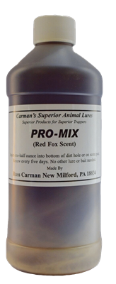 Carman's Pro-Mix Red Fox Scent 16oz.