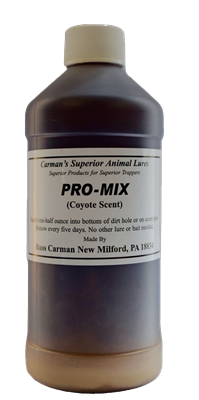 Pro-Mix Coyote Scent by Carman's 16 oz.