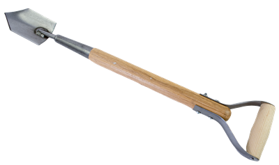 Wooden Handle Trowel with D-Grip Handle