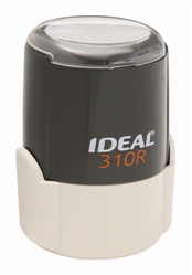 Ideal 310R Self Inking Stamp; 1-1/4" Diameter