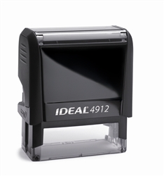 Ideal 4912 Rectangular Self Inking Stamp (Formally Ideal 80); 3/4" x 1-7/8"