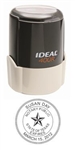 Texas Notary Self-Inking Stamp on Ideal 400R; 1-5/8" Diameter