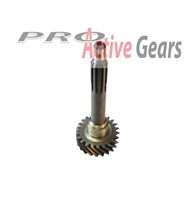 NV4500 Input Shaft, 1 1/4", 22T, Part #18160