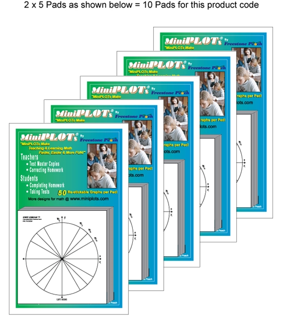 Unit Circle-PLOT Multipack: 10 Pads