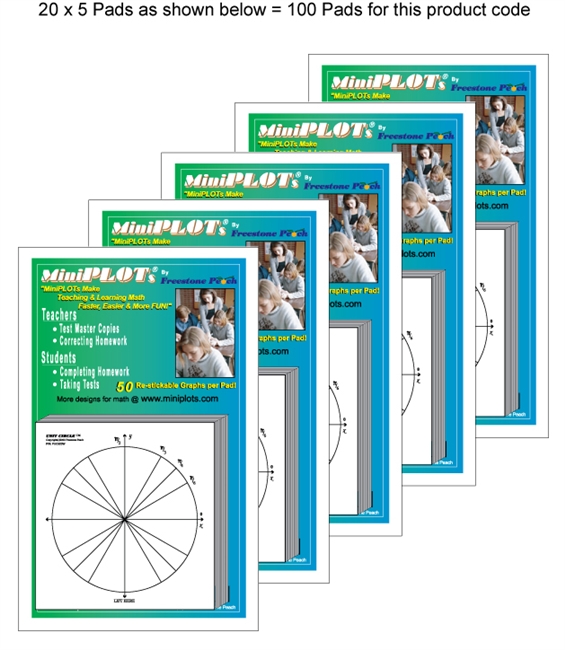 Unit Circle-PLOT Multipack: 100 Pads