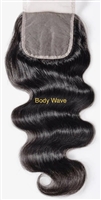 Body Wave HD Transparent 4x4 Lace Closure