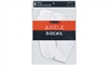 Wholesale Boy's 6 Pairs White Ankle Socks (30 Pack)