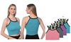 Wholesale Women's Isadora Rib-Knit Crop Tank Tops (72 Packs)