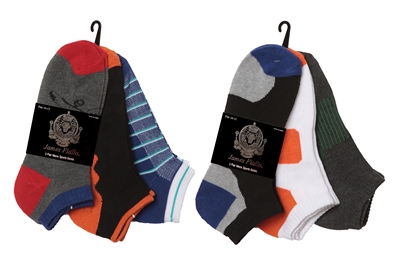 Wholesale Men's Cushion Sport Socks 3-Pair Pack (60 Packs)